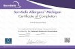 Allergens Certificate