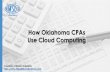 How Oklahoma CPAs Use Cloud Computing (SlideShare)