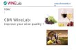 CDR Winelab: improve your wine quality !