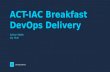 2016.06 ACT-IAC Partners breakfast: GSA's 18F on DevOps delivery