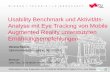 Usability Benchmark und Aktivitäts-Analyse mit Eye Tracking von Mobile Augmented Reality unterstützten Ernährungsempfehlungen