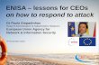 ENISA - EU strategies for cyber incident response