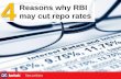 4 reasons why RBI may cut repo rates