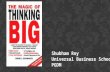 The Magic Of Big Thinking- David Joseph Schwartz