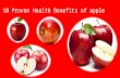 10 proven health benefits of apple