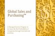 Global Sales and Purchasing for the Small/Medium Enterprise