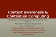 Context-Awareness & Occupancy/Traffic Monitoring