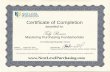 Mastering purchasing fundamentals certificate