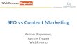 SEO vs Content Marketing