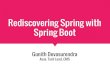 Rediscovering Spring with Spring Boot(1)