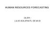 Human resources-forecasting
