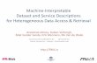 Machine-Interpretable Dataset and Service Descriptions for Heterogeneous Data Access and Retrieval