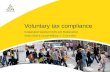 Voluntary tax compliance. Intangible values. Cooperation between DIAN and Skatteverket / Anders Stridh & Lennart Wittberg - Swedish Tax Agency