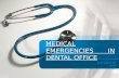 Medical emergencies in Dental office