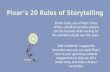 Storytelling tips from pixar animator