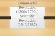Thinking revolutions - Commercial and Scientific Revolutions