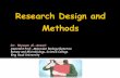 Research design methods