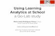 Using learning analytics at school: A Go-Lab study