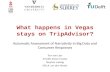What happens in Vegas Stays on TripAdvisor Warwick TvL