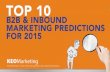 Top 10 B2B & Inbound Marketing Predictions for 2015