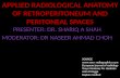 Applied radiological anatomy of retroperitoneum and peritoneal spaces