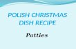 Patties - Polish Xmas dish recipe
