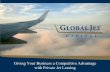 Giving your business a competitive advantage with private jet leasing