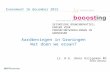 20151216 - Booosting - Han Krijgsman ABT/Wassenaar Seismisch advies
