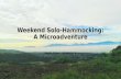 My weekend solo hammocking: A Microadventure