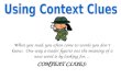Context clues presentation
