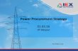 Power procurement strategy--Mr. rohit bajaj