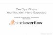 PuppetConf 2016: DevOps Where You Wouldn't Have Expected – Thomas Limoncelli, StackOverflow.com