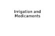 Irrigation, medicaments and temporay restorations