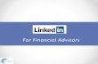 Linked in for Financial Professionals