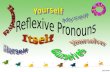 Reflexive pronoun for kids