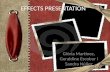 Effects presentation