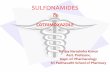 Sulphonamaides and cotrimoxazole