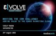 EVOLVE'16 | Keynote | Vikalp Tandon | Meeting the CRM Challenge - Adding Value to the Adobe Marketing Cloud