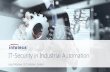IT-Security in Industrial Automation by Josef Waclaw, CEO Infotecs GmbH