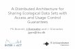A Distributed Architecture for Sharing Ecological Data Sets with Access and Usage Control Guarantees