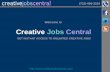 Creative jobs  internship opportunities at creative jobs central