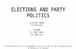 Elections and party politics