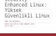 SELinux: Yüksek Güvenlikli Linux