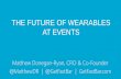 The Future of Wearables at Events