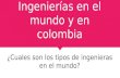 Ingenieria de colombia y en el mundo