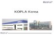 KOPLA GA Plant  - 2016