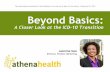 Beyond basics   a closer look at the icd-10 transition