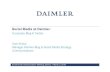 Social Media at Daimler: Corporate Blog & Twitter