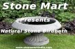 Natural Stone Birdbath