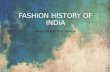 Fashion history of india